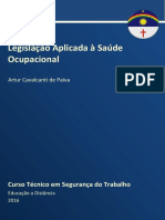 Caderno SEG TRAB (Legislação Aplicada à Saúde Ocupacional 2016)