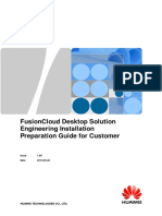 FusionCloud Desktop Solution Engineering Installation Preparation Guide For Customer