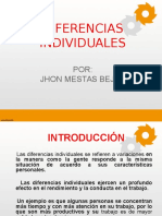 Psicologia - Diferencias Individuales