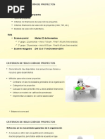 Criterios de Seleccion de Proyectos