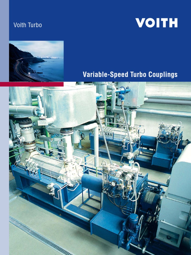 VOITH Variable Speed Fluid Couplings Pump Transmission (Mechanics)