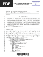 Bi-Partisan Ethics, Elections & Court Reform.