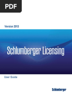 Schlumberger Licensing User Guide