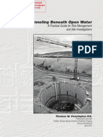 Tunneling Beneath Open Water A Practical Guide For Risk Management