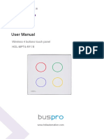 UM - HDL-MP4-RF.18 (Wireless 4 Buttons Panel) PDF