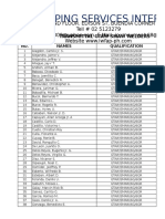 Transmittal for Brunai First Batch