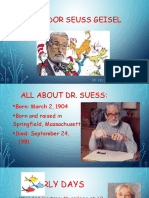 DR Suess Author Study