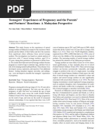 Teenagers' Experiences of Pregnancy-091216