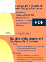 An Example For A Chapter of Web Cartography Course