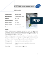Mackerel Icefish: Species Background Information