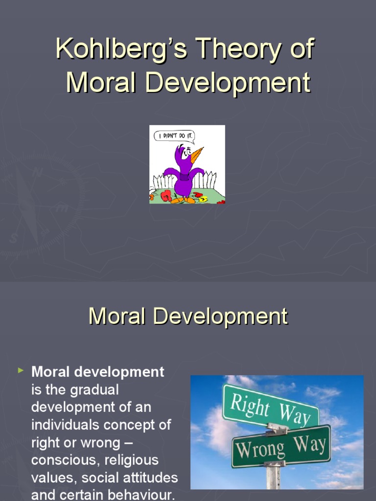 Kohlberg's Theory of Moral Development A Framework for Understanding
