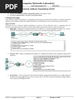 Lab - 9 - NAT