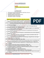 Computer Awareness Capsule IBPS PO Mains 2016.