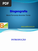 Biogeografia Aula 1 - Introdução