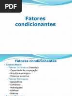 BIOGEOGRAFIA FATORES CONDICIONANTES