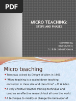 Download Micro Teaching Ppt by Devi Sruthi V SN334264837 doc pdf