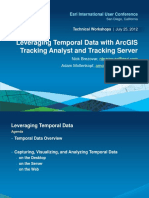Leveraging Temporal Data With Arcgis Tracking Analyst and Tracking Server