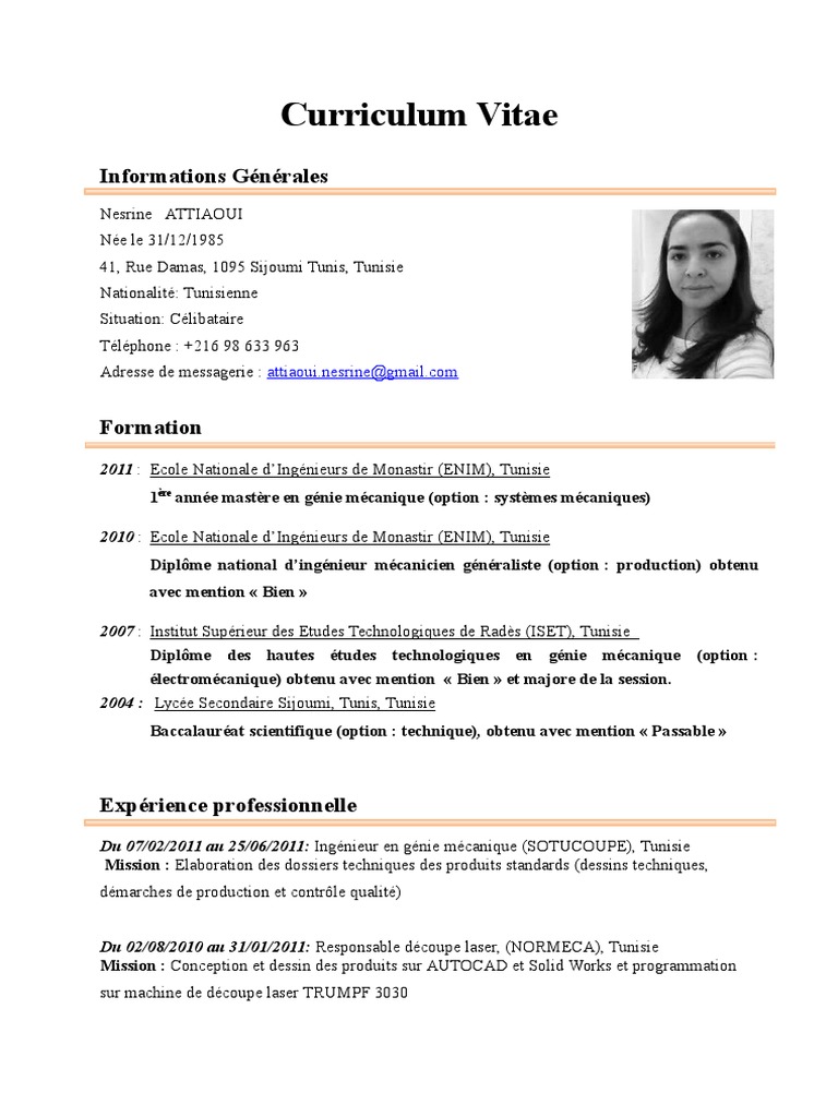 Cv Pdf