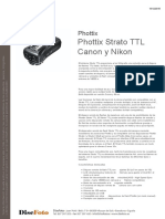 Phottix Strato TTL Canon y Nikon