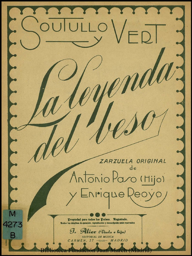 La Leyenda Del Beso PDF