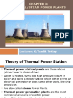 Thermal Power Generation Plant or Thermal Power Station