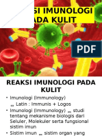 Reaksi Imunologi Pada Kulit