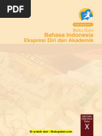 Buku Pegangan Guru Bahasa Indonesia SMA Kelas 10 Kurikulum 2013 Edisi Revisi 2014