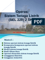 Operasi Sistem Tenaga Listrik 1a