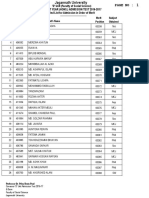 Convenor 'D' Unit Admission Test 2016-17 & Dean Faculty of Social Science Jagannath University Professor Dr. Priya Brata Paul