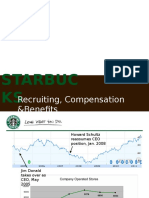 Starbucks Recruiting, Compensation, and Benefits SWOT Analysis