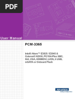 PCM 3365 Manual
