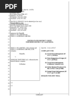 Tech 21 UK v. Rubicon - Complaint