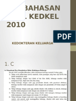 2010 Pembahasan Soal Kedkel