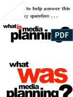 Media Planning - Media Selection