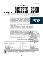 Fort Griffin Echo - Volume 1, Number 1