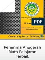 Nama Pelajar Penerima Anugerah