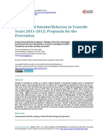 Variables of Suicidal Behavior in Tenerife Years 2011-2012: Proposals For The Prevention