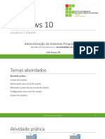 Windows 10 - Usuários e Grupos PDF
