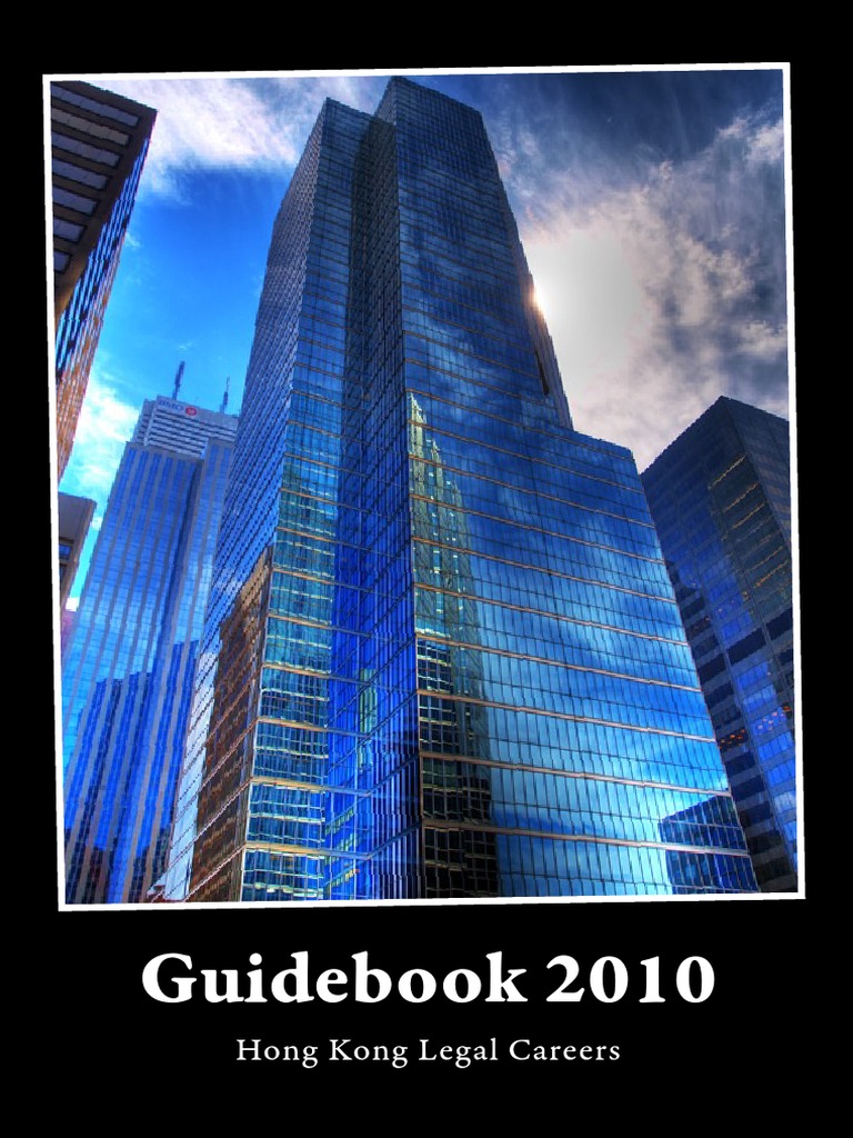 Hong Kong Law Careers Guide PDF PDF Legal Education Barrister
