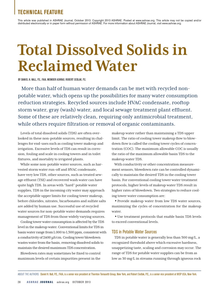 Liquide Total Dissolved Solids Pdf – VYTT