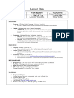 Lesson Plan the Writing Process Editing Spelling