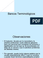 Bancos Terminológicos