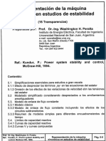 Representacion Maq Sincrona en Estudios Estabilidad 05 WPeralta PDF