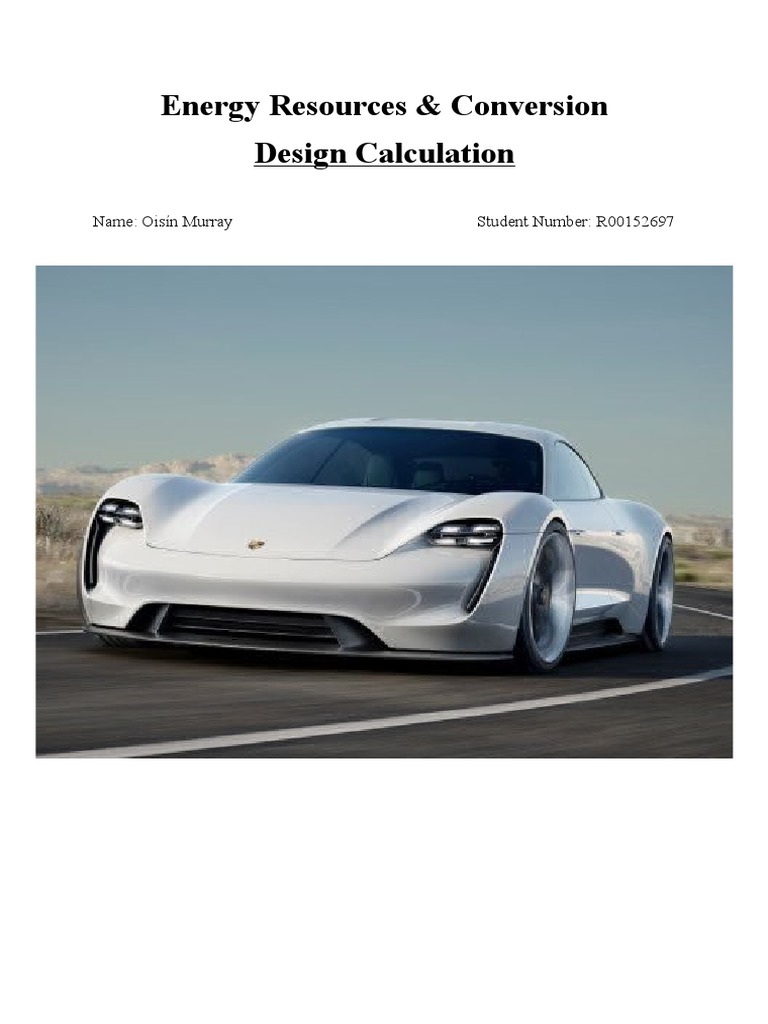 Design Calculation PDF Engines Speed