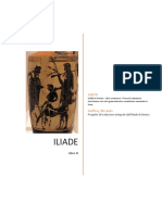 ILIADE Di Omero - Libro Undecimo - Prove Di Traduzione Interlineare Con Note Grammaticali e Vocabolario Essenziale in Linea
