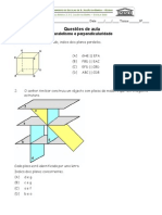 9º Ano Quest.13 Paralelismo e Perpendicularidade