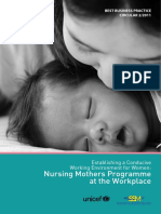 Unicef BBPC Nursing Mothers Program at Workplace Malaysia