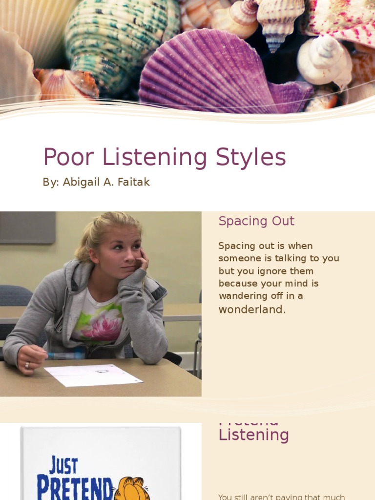 What Is Poor Listening