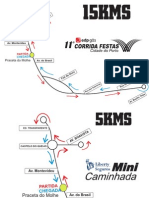 Corrida festas cidade do porto 2010 - Mapa