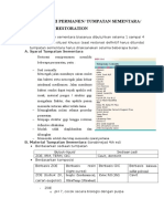 Restorasi Semi Permanen Dan Restorasi Definitive